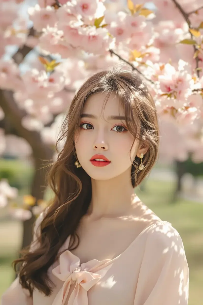 樱花树下的约定 - 美女直播 樱花树下的约定 美女直播 清新写真