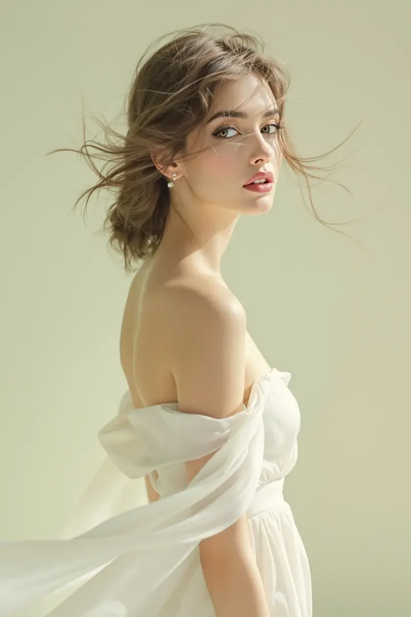 白裙与风 - 美女直播 白裙与风 美女直播 清新写真