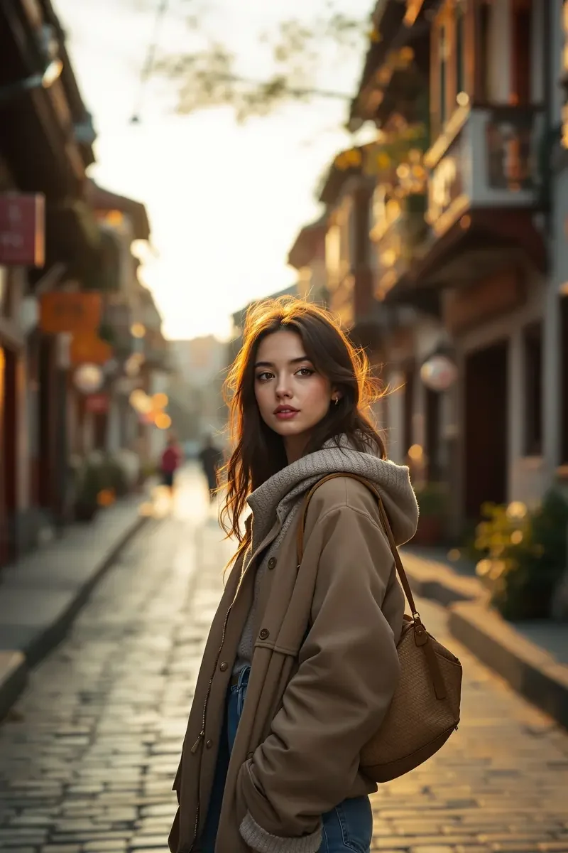 老街故事 美女直播 清新写真